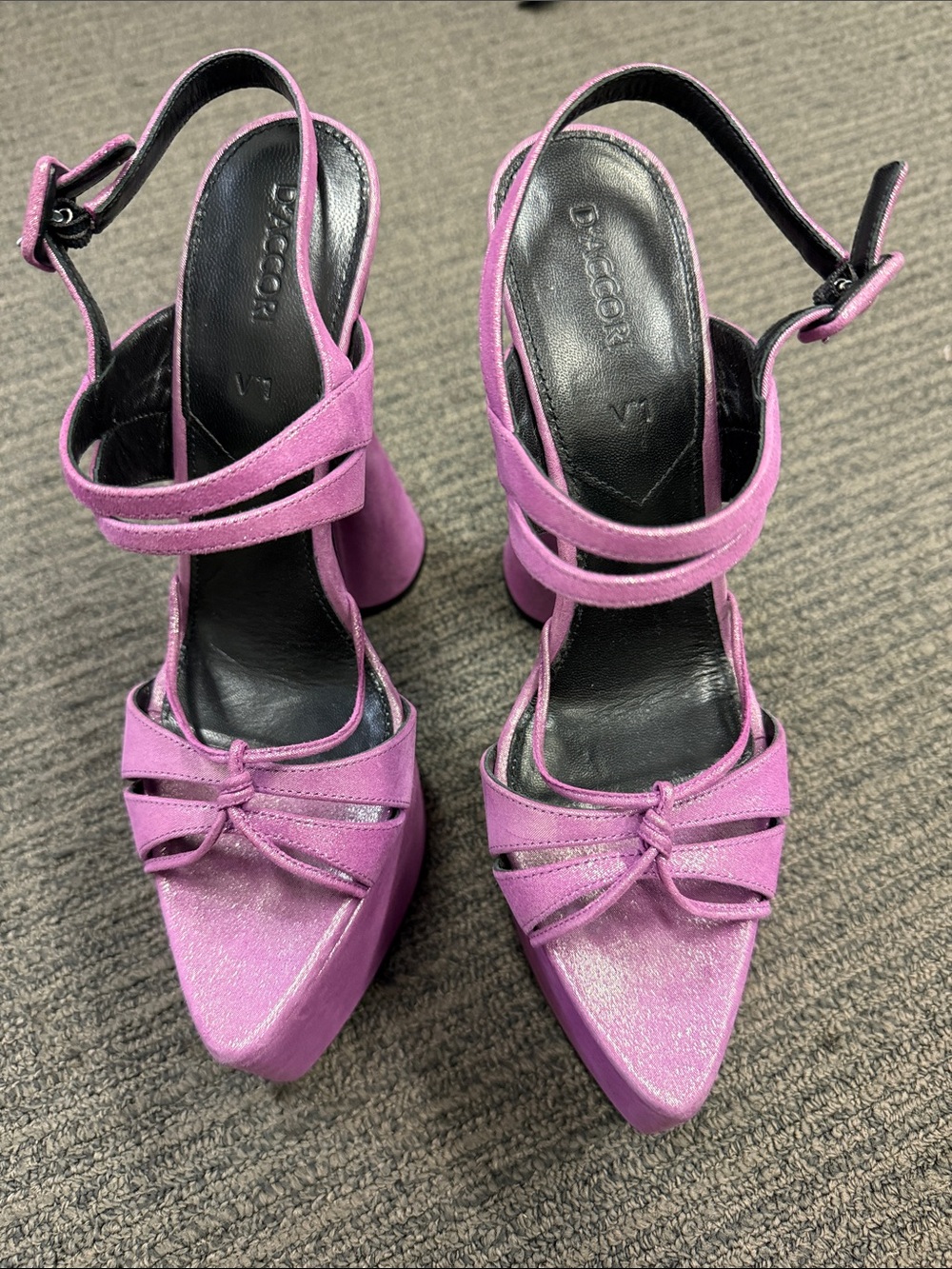 Women's Pink Strappy Block Heel Sandals by